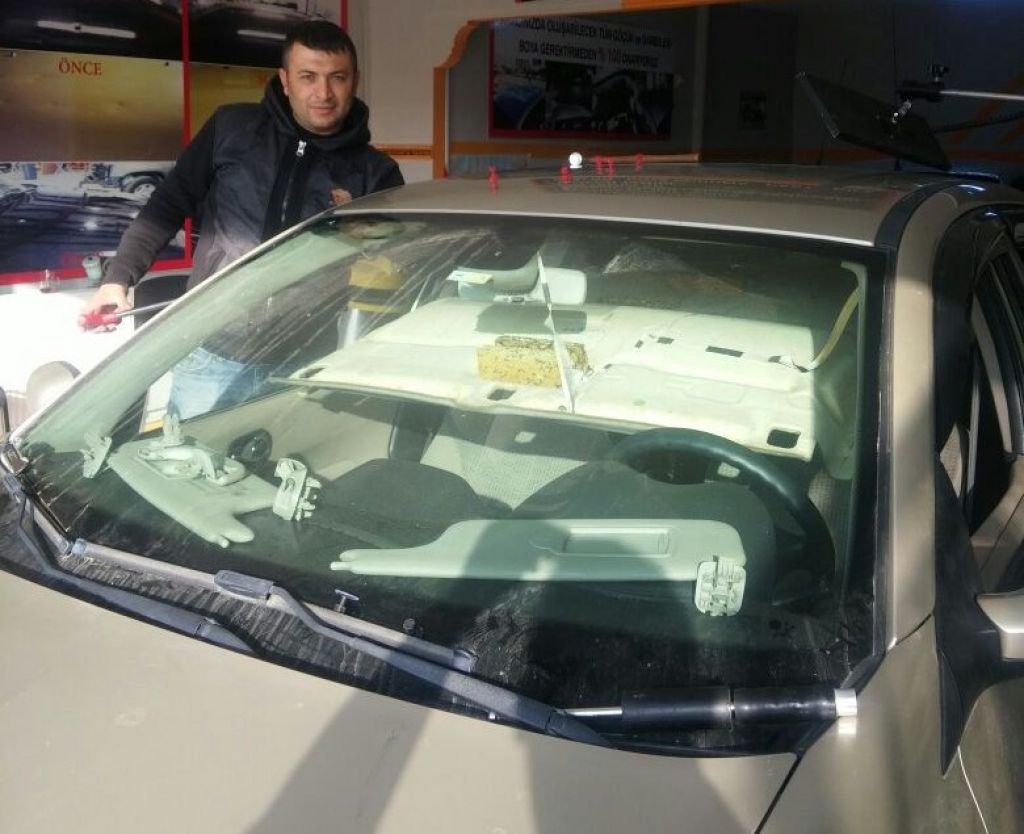 Megane Dolu Hasar Tamiri